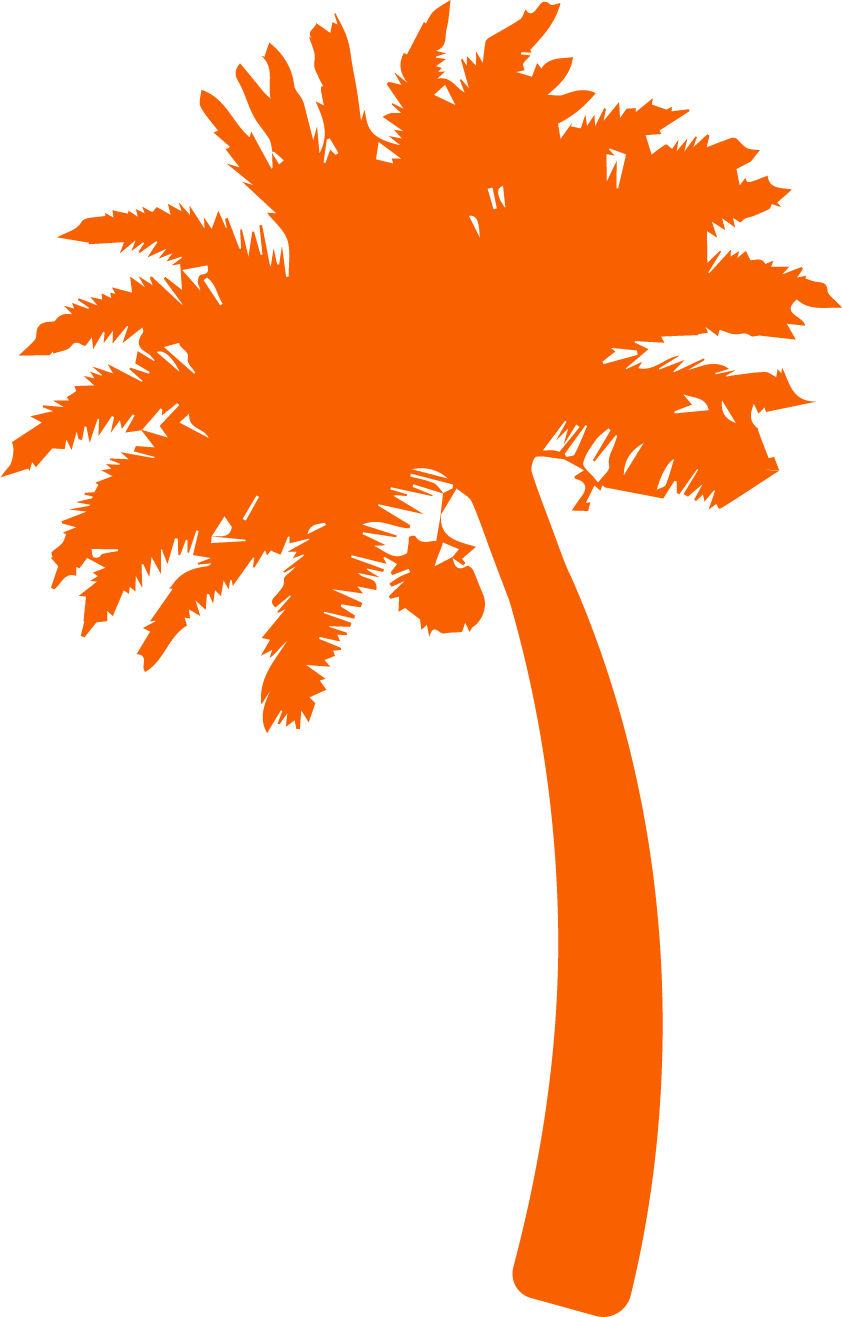 California Palm Trees - Inside Burger Qatar